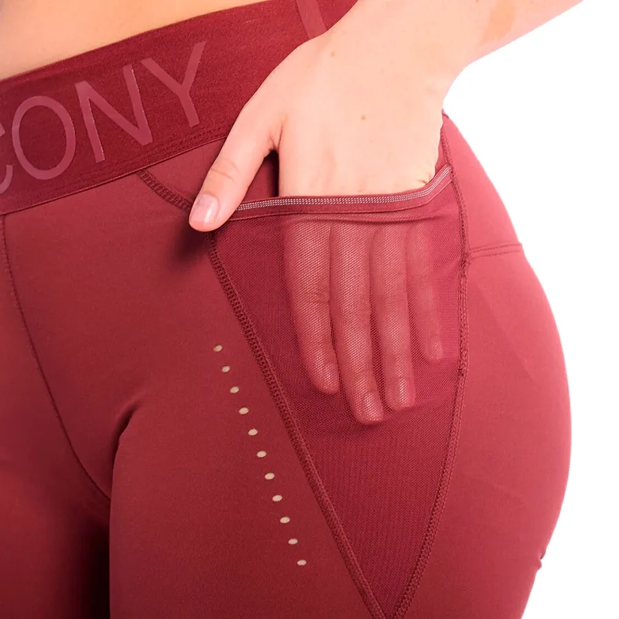 Imagen 3 de 5 de Short Saucony Explorer Tr 5"-VINO