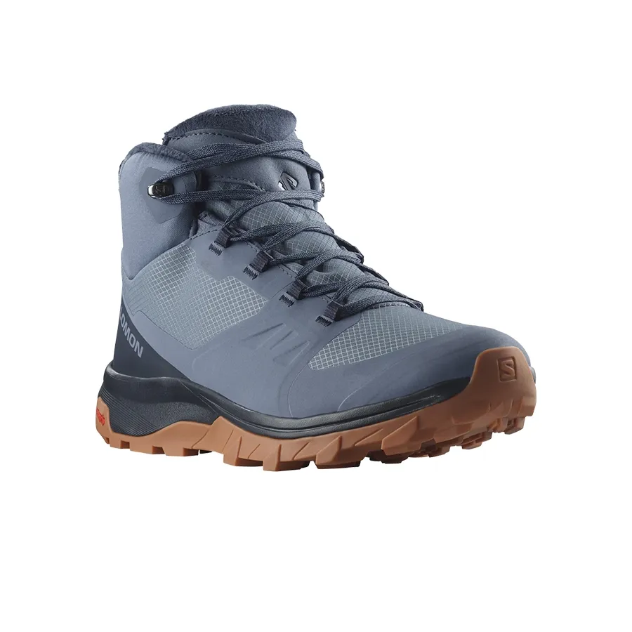 Imagen 1 de 5 de Botas Salomon Outsnap Cswp-GRIS CLARO/NEGRO