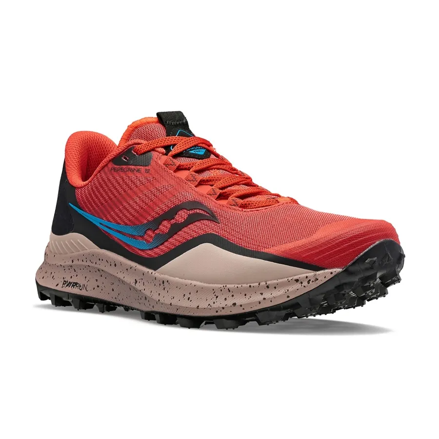 Imagen 1 de 5 de Zapatillas Saucony Peregrine 12 Man-ROJO/NEGRO