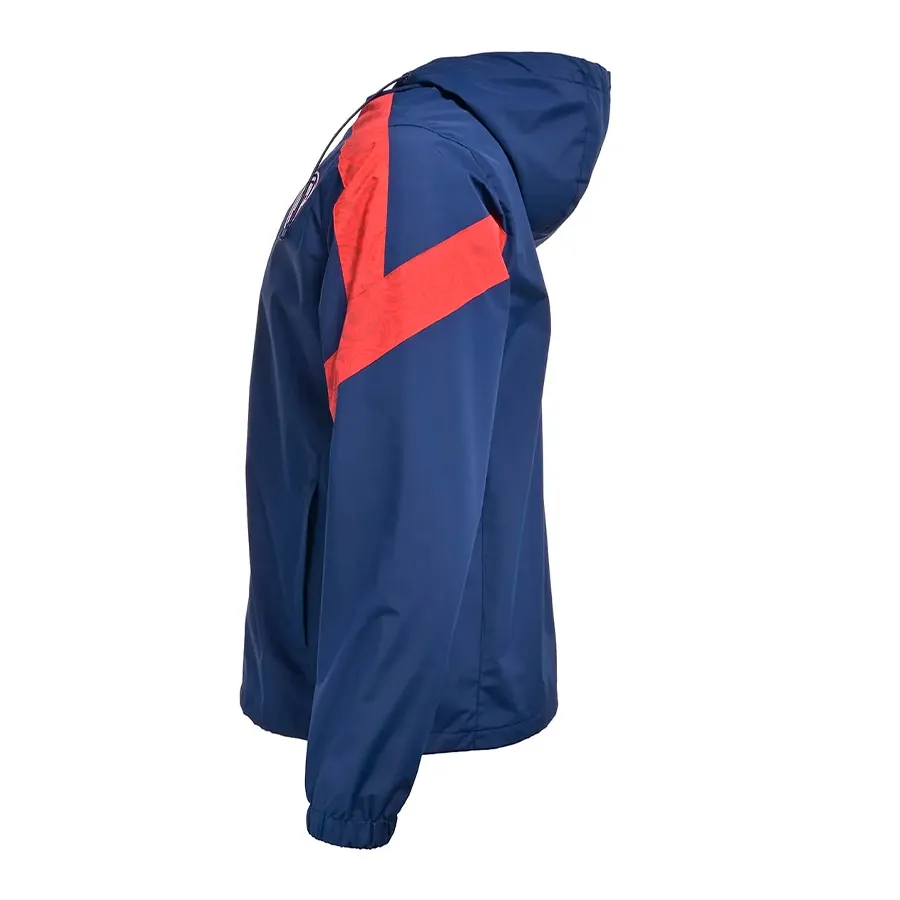 Imagen 1 de 5 de Campera Atomik Rompeviento San Lorenzo 26-MARINO/ROJO