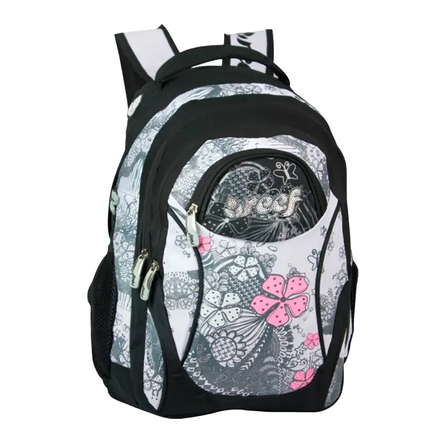 Imagen 0 de 2 de Mochila Reef Logo Bord-BLANCO/GRIS/ROSA
