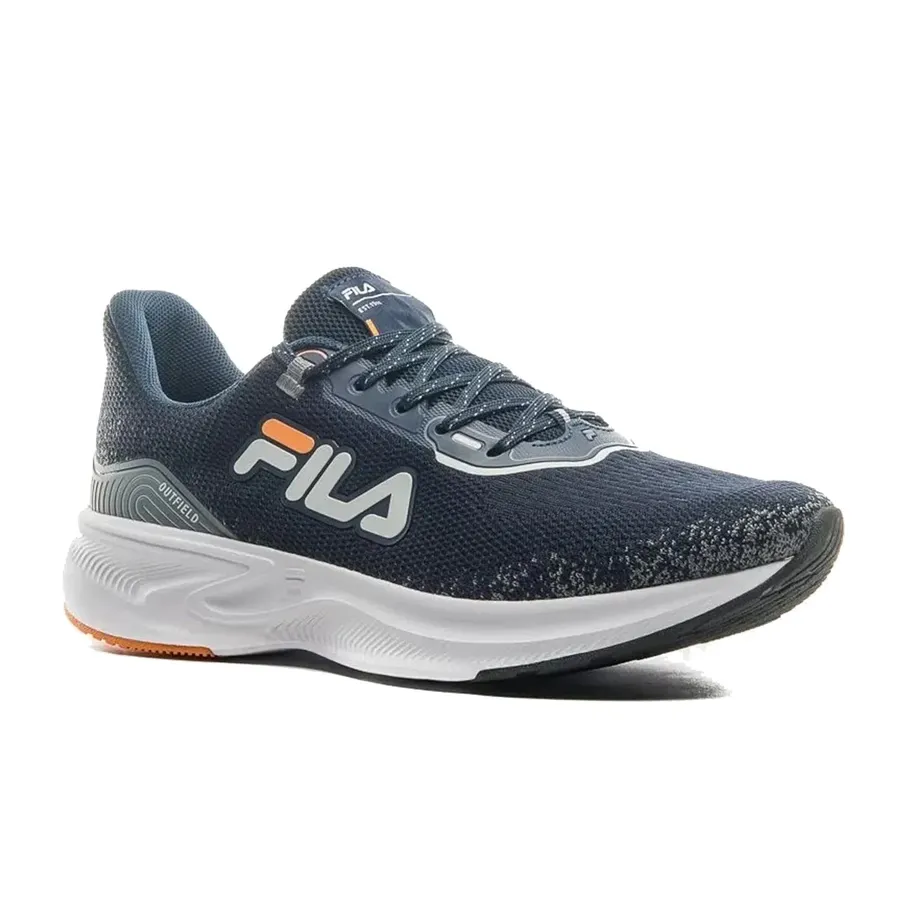 Imagen 1 de 6 de Zapatillas Fila Outfield-MARINO/PLATA/NARANJA
