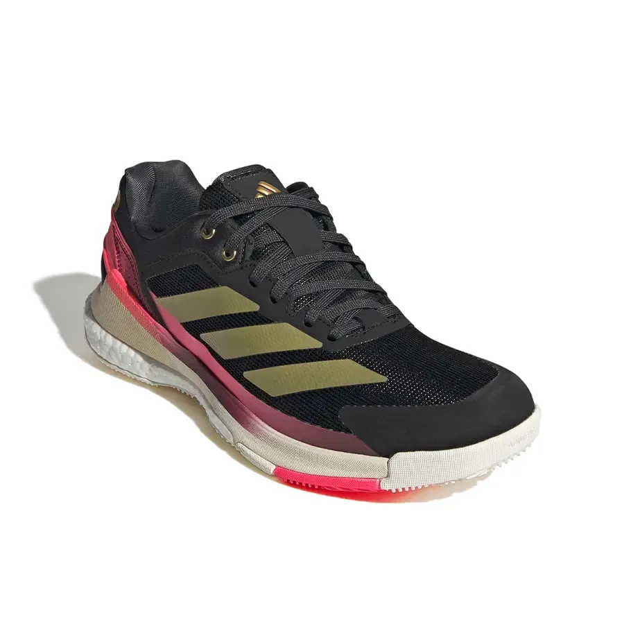 Imagen 1 de 7 de Zapatillas adidas Crazyquick Boost Padel-NEGRO-DORADO-ROSA