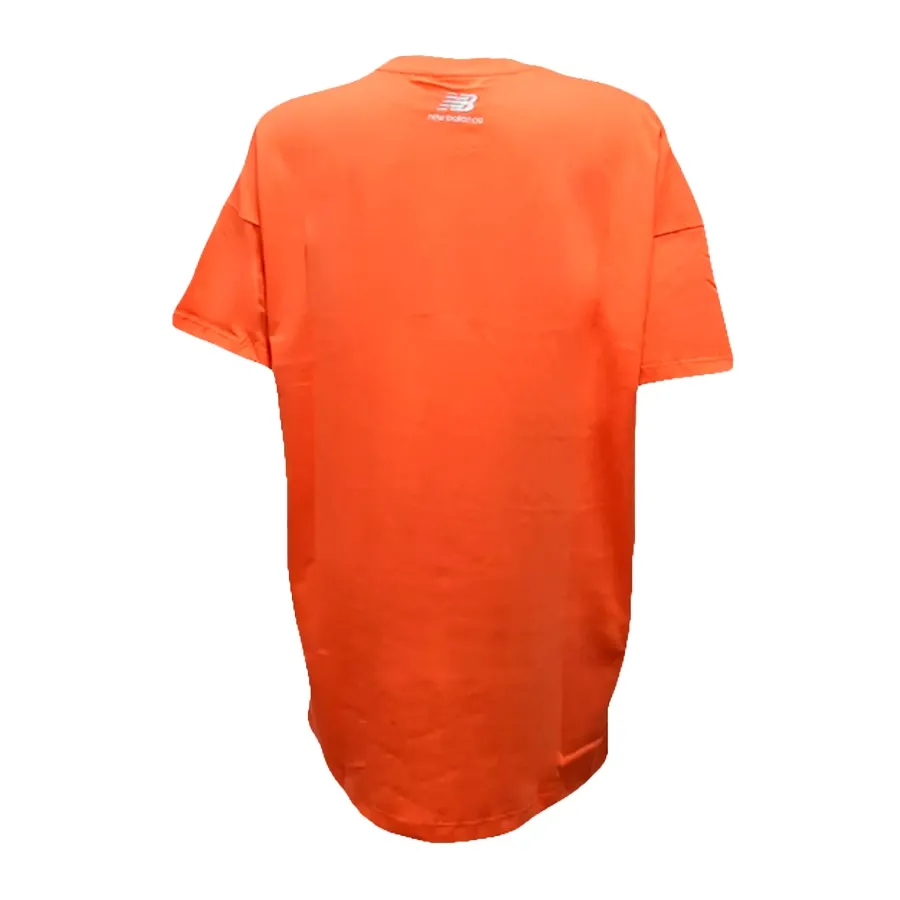 Imagen 1 de 2 de Remera New Balance Atheltics Oversized-NARANJA
