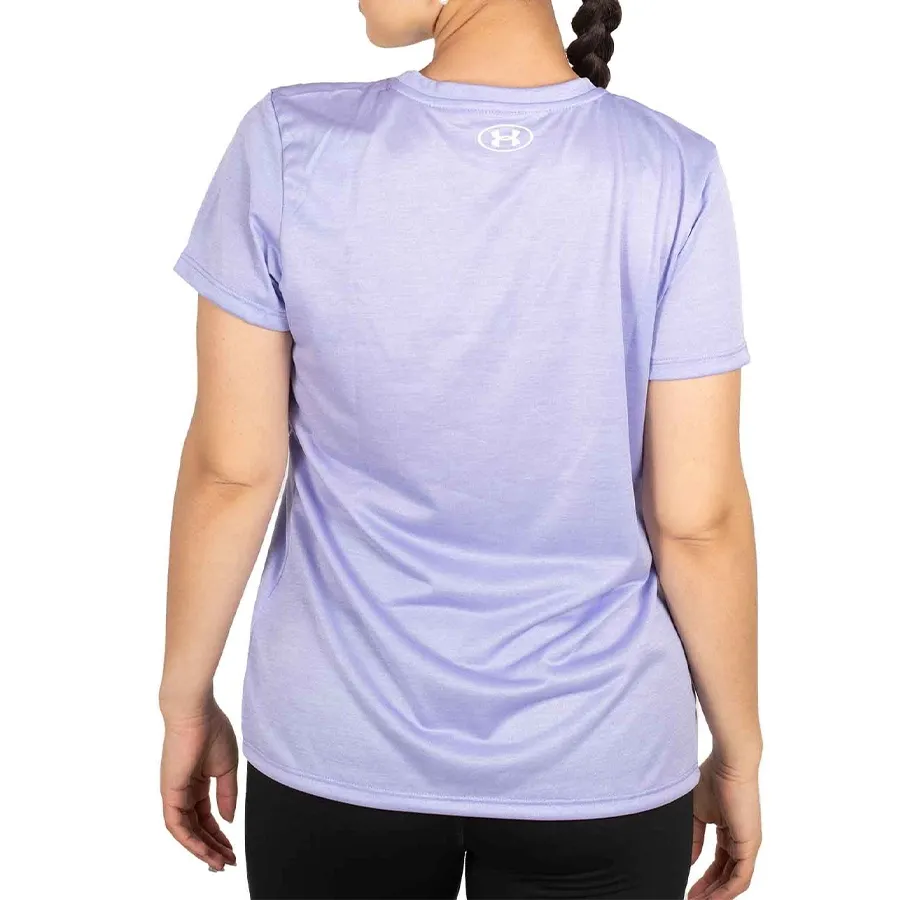 Imagen 2 de 3 de Remera Under Armour Tech Twist Ssc-MORADO