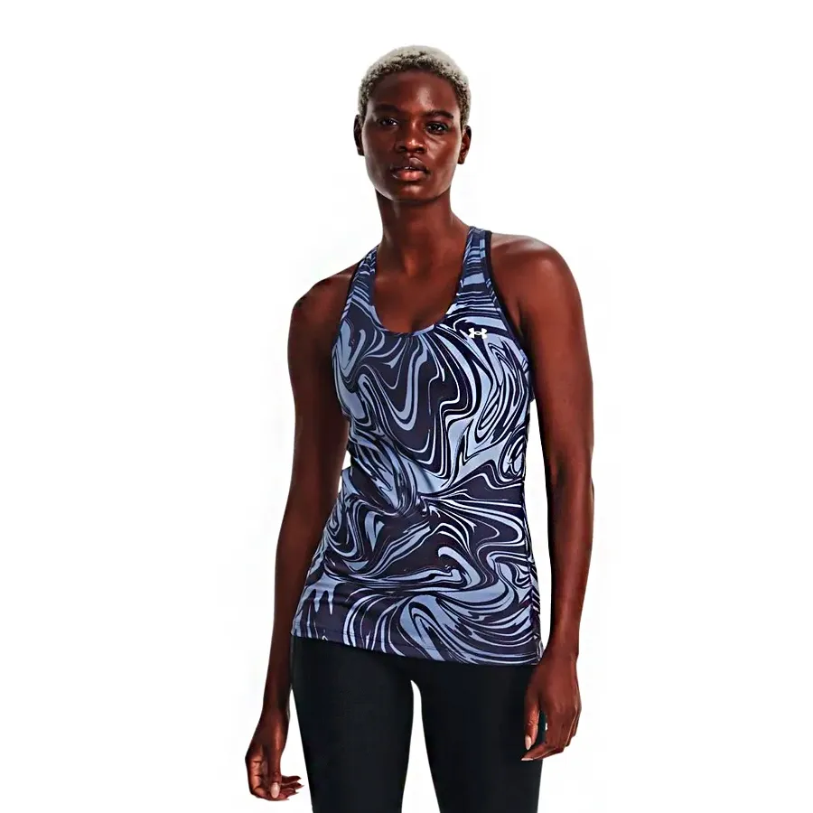 Imagen 2 de 5 de Musculosa Under Armour Racer Print-MARINO/LAVANDA
