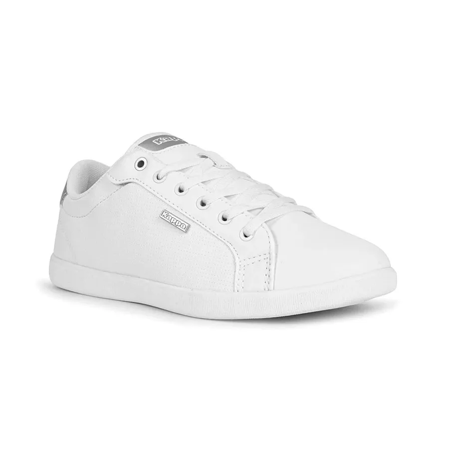 Imagen 1 de 4 de Zapatillas Kappa Logo Lena-BLANCO/PLATA