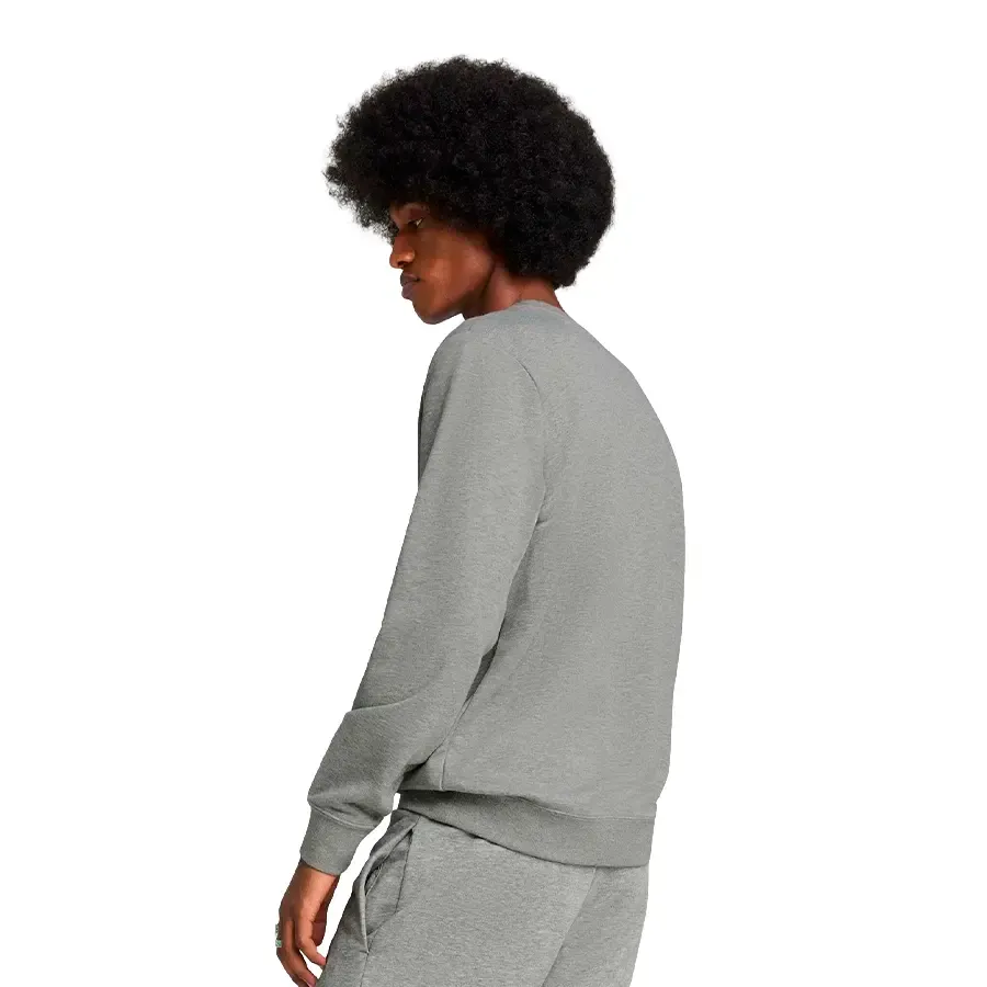 Imagen 1 de 4 de Buzo Puma Essentials Crew-GRIS