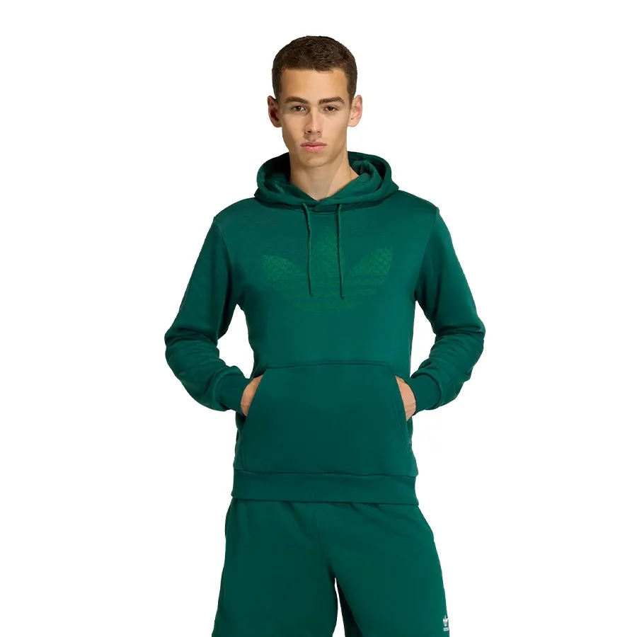 Imagen 1 de 6 de Buzo adidas originals Monogram Infill-VERDE