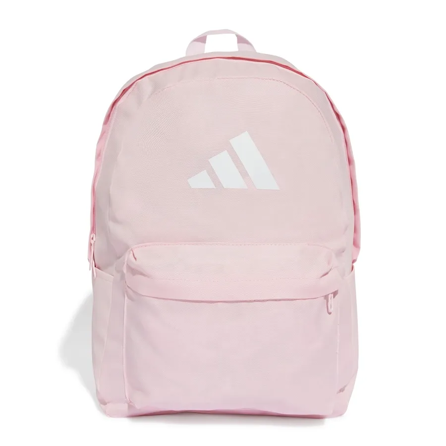 Imagen 0 de 5 de Mochila Adidas Classic Bars-ROSA/BLANCO