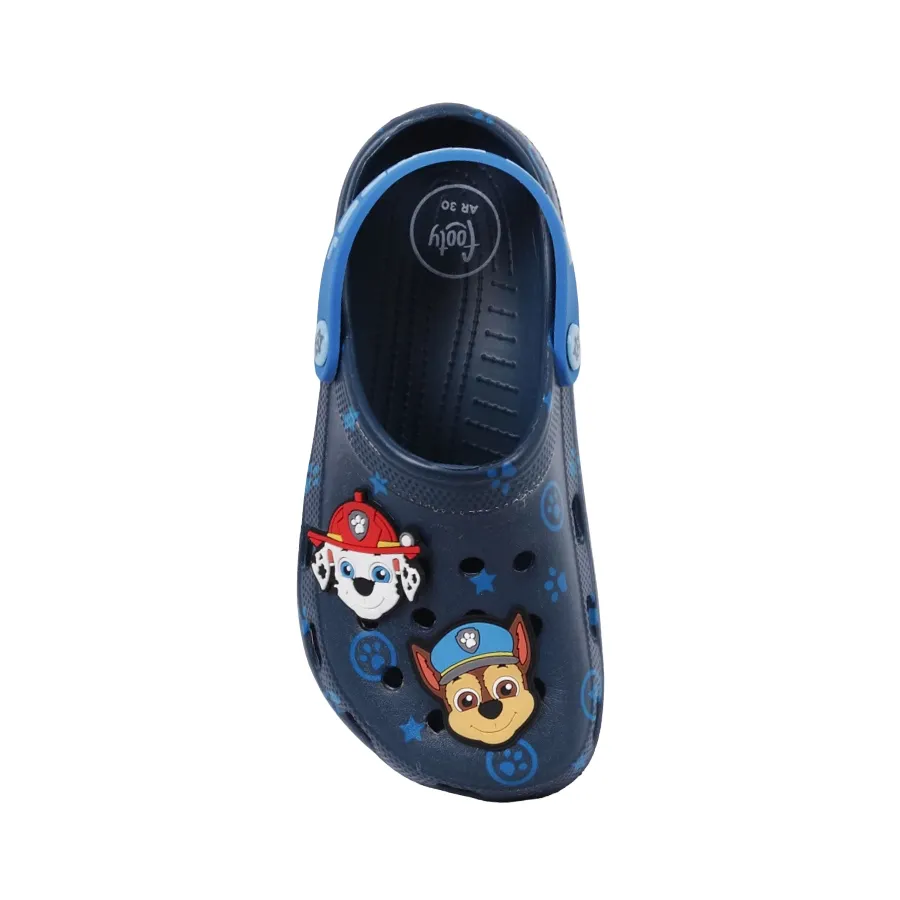 Imagen 2 de 4 de Sandalias Footy Clogs Paw Patrol-AZUL MARINO