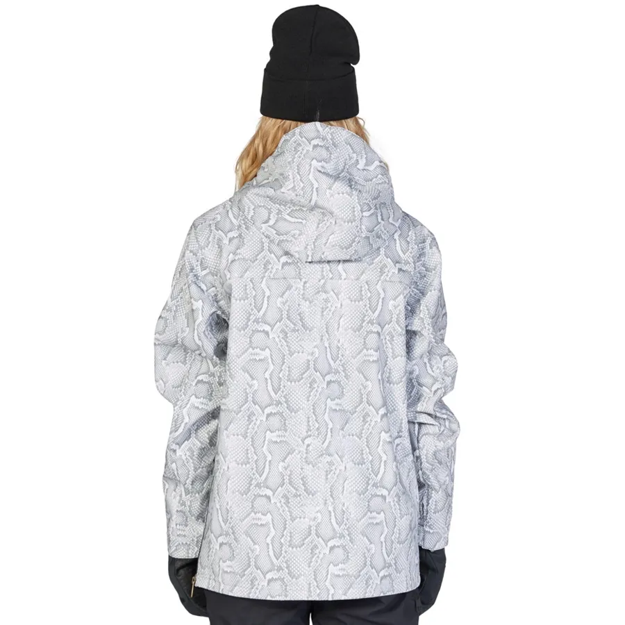 Imagen 2 de 9 de Buzo Dc Snow Prism Ss Anorak-BLANCO/VERDE