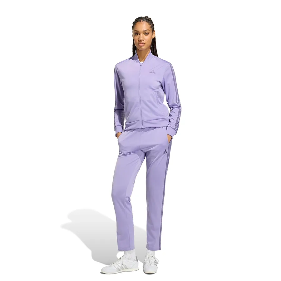 Imagen 0 de 8 de Conjunto adidas Essentials 3 Sripes-VIOLETA/BLANCO