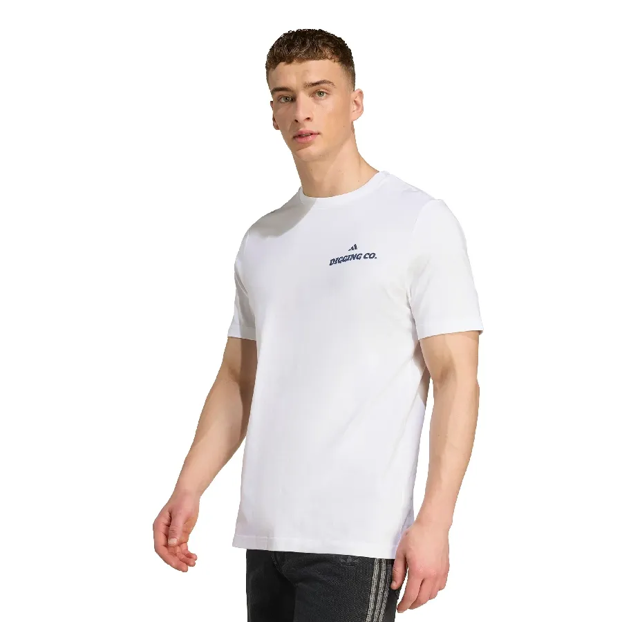 Imagen 0 de 4 de Remera adidas Graphic de voley-BLANCO