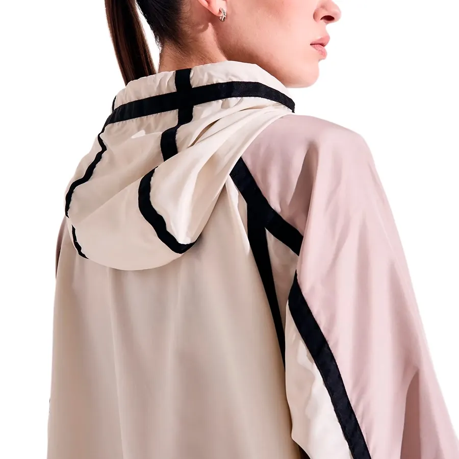 Imagen 5 de 7 de Campera Atomik Lines Windbreaker-BEIGE/NEGRO