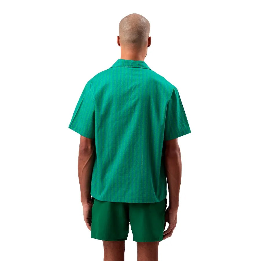 Imagen 1 de 3 de Camisa Lacoste Monograma-VERDE/AZUL