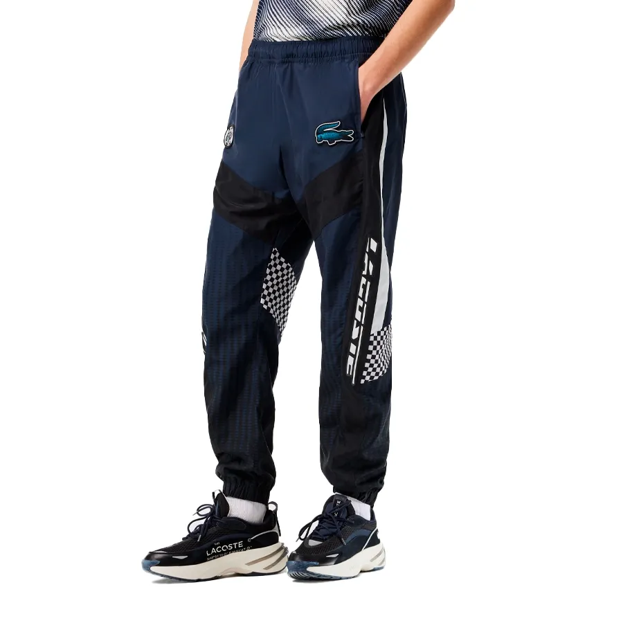 Imagen 4 de 8 de Pantalón Lacoste Survetement-MARINO/NEGRO