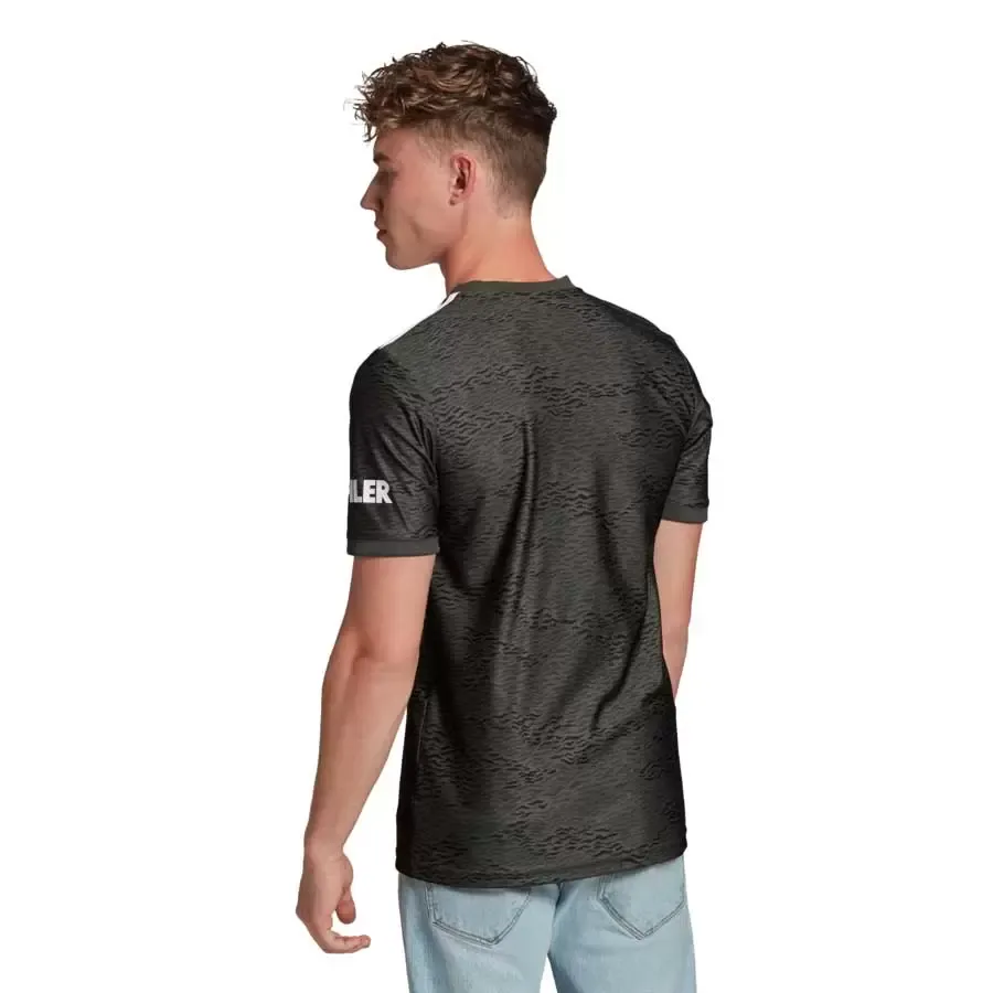 Imagen 3 de 5 de Camiseta adidas Visitante Manchester United-NEGRO