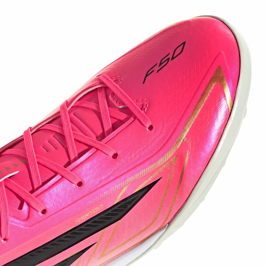 Imagen 5 de 7 de Botines adidas F50 Hyperfast League Tf-FUCSIA/BLANCO/NEGRO