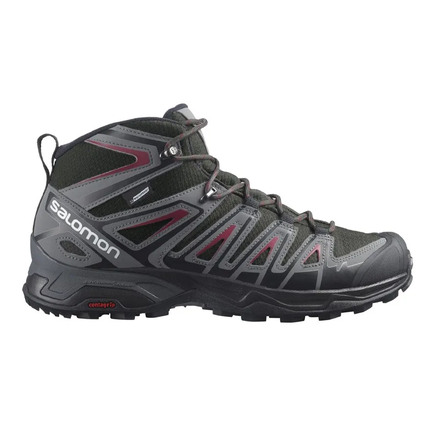 Imagen 0 de 5 de Zapatillas Salomon X Ultra Pioner Mid Cswp-NEGRO/GRAFITO/BORDO
