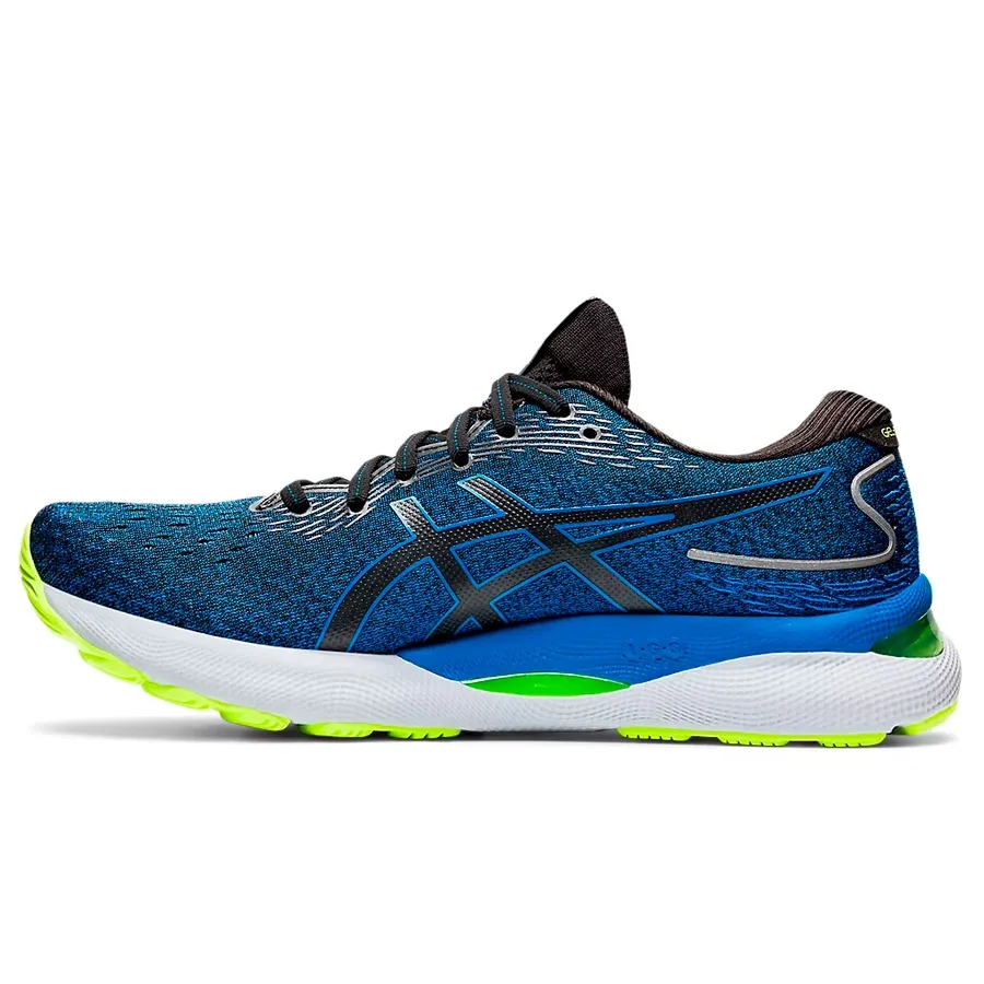Imagen 1 de 6 de Zapatillas Asics Gel Ninbus 24 Standar M-MARINO/NEGRO/LIMA