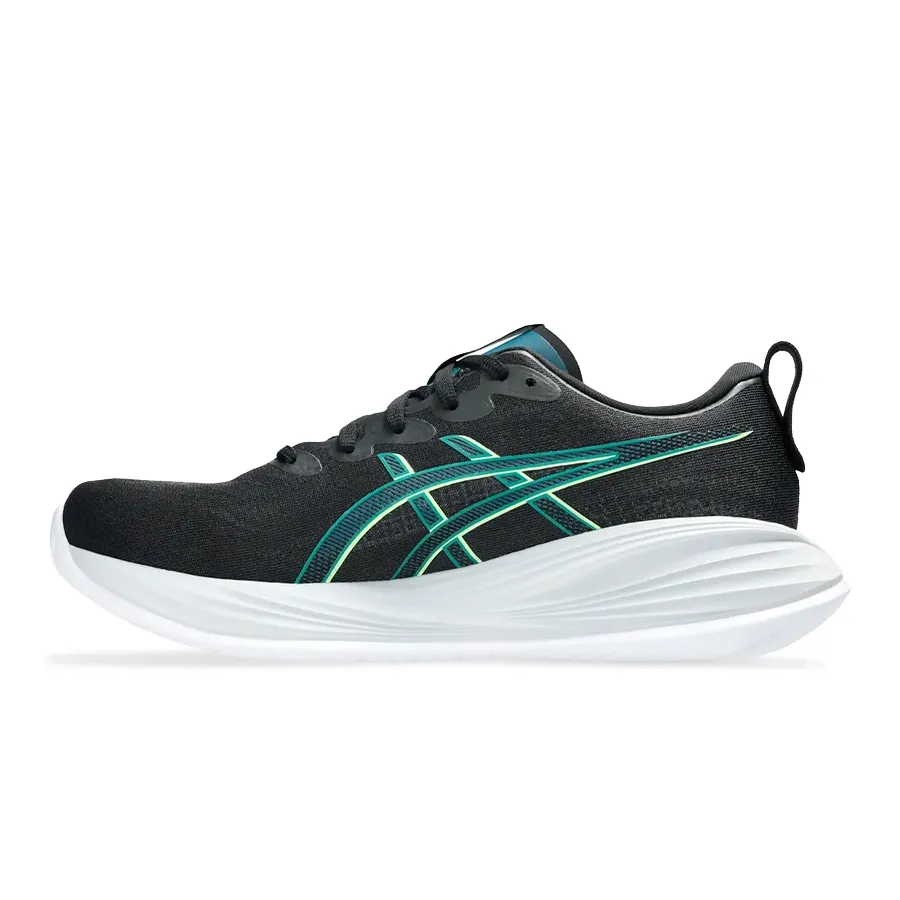 Imagen 2 de 5 de Zapatillas Asics Gel Cumulus 27-NEGRO/VERDE
