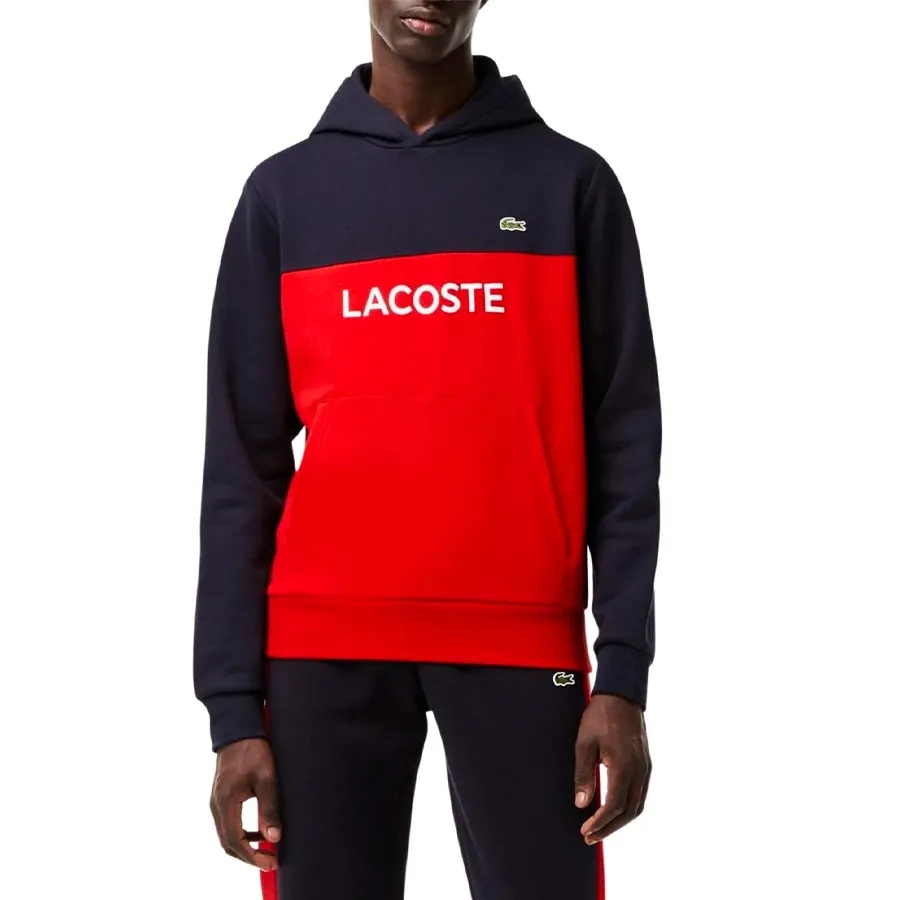 Imagen 0 de 4 de Buzo Lacoste -ROJO/NEGRO