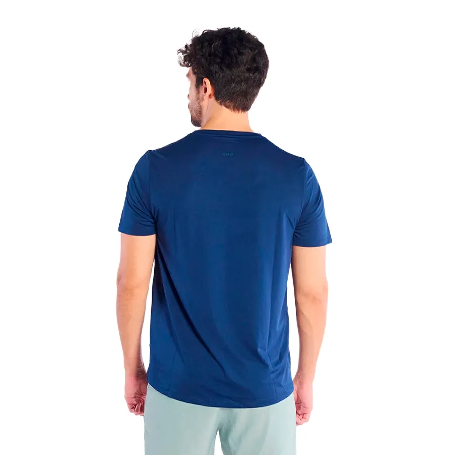 Imagen 2 de 5 de Remera Saucony Stopwatch-MARINO