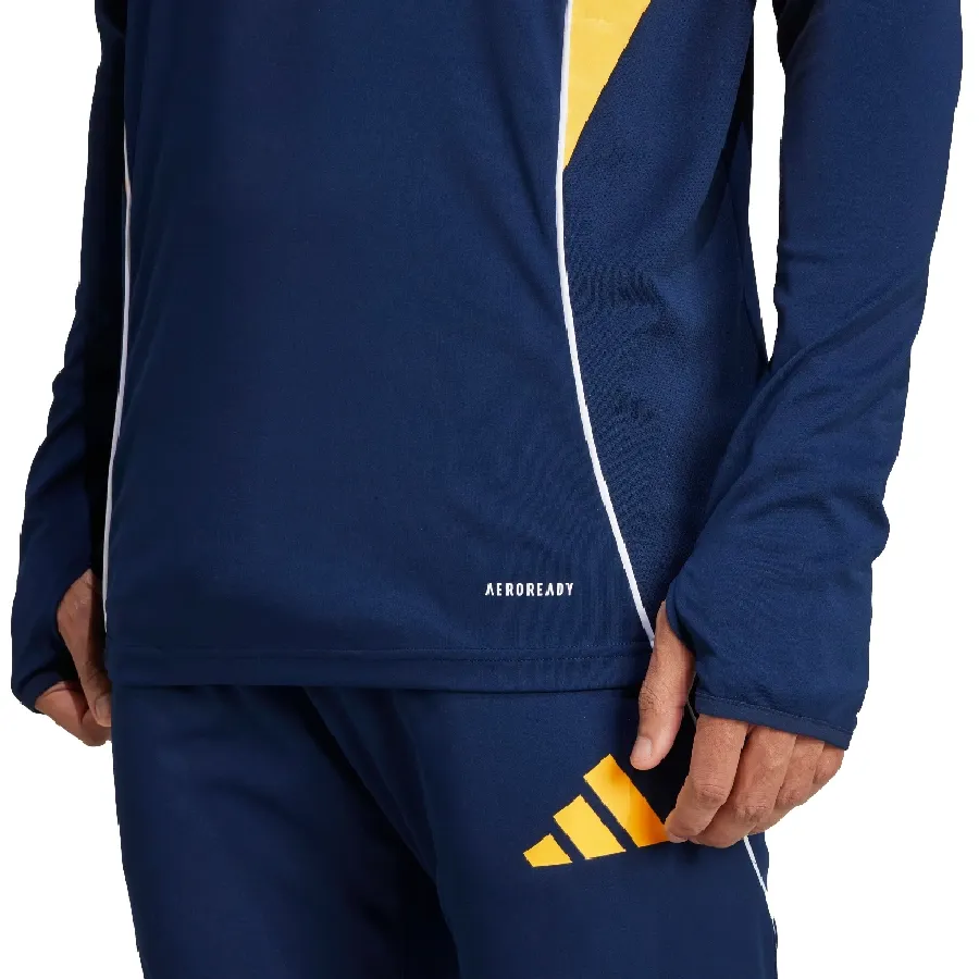 Imagen 3 de 5 de Buzo De Entrenamiento adidas Boca Juniors Tiro 25-AZUL MARINO/AMARILLO