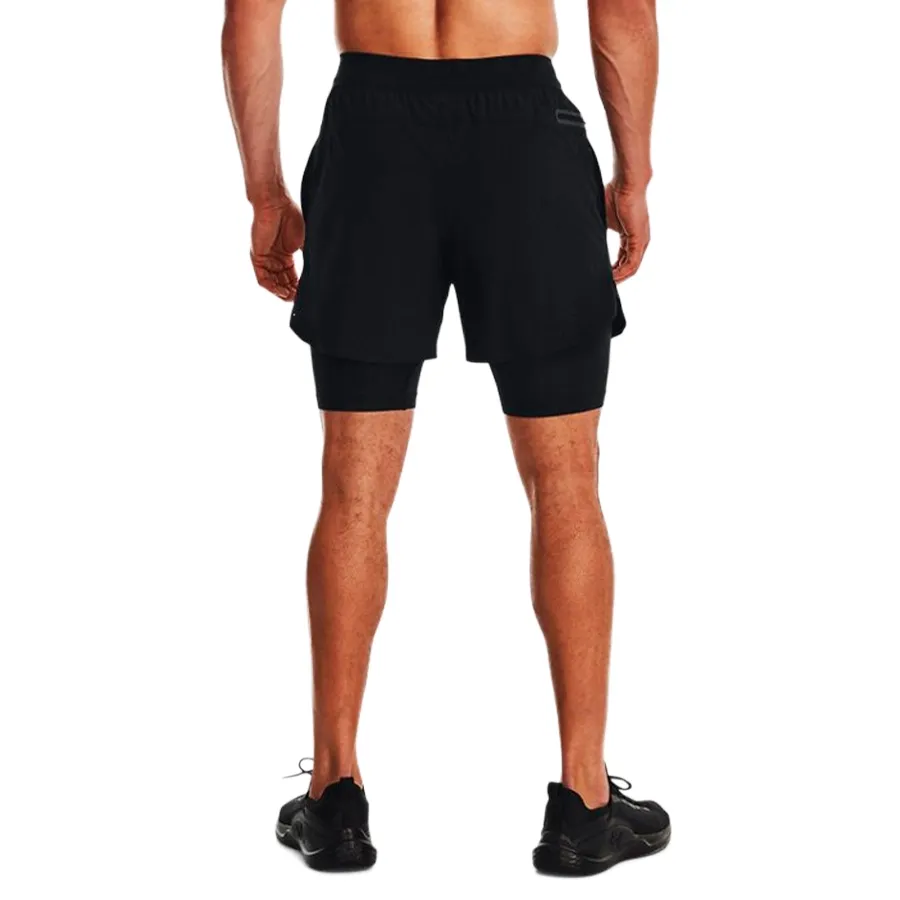 Imagen 1 de 4 de Short Under Armour Vanish Elite 2-in-1-NEGRO