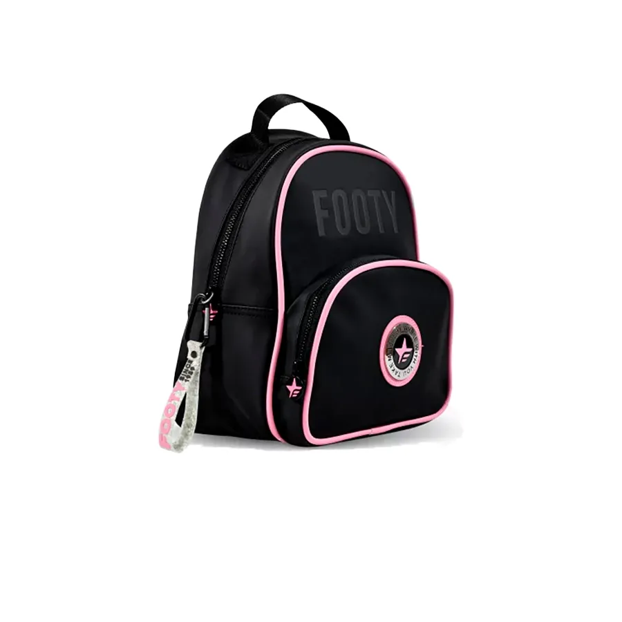 Imagen 1 de 2 de Mochila Footy Gummy-NEGRO/ROSA