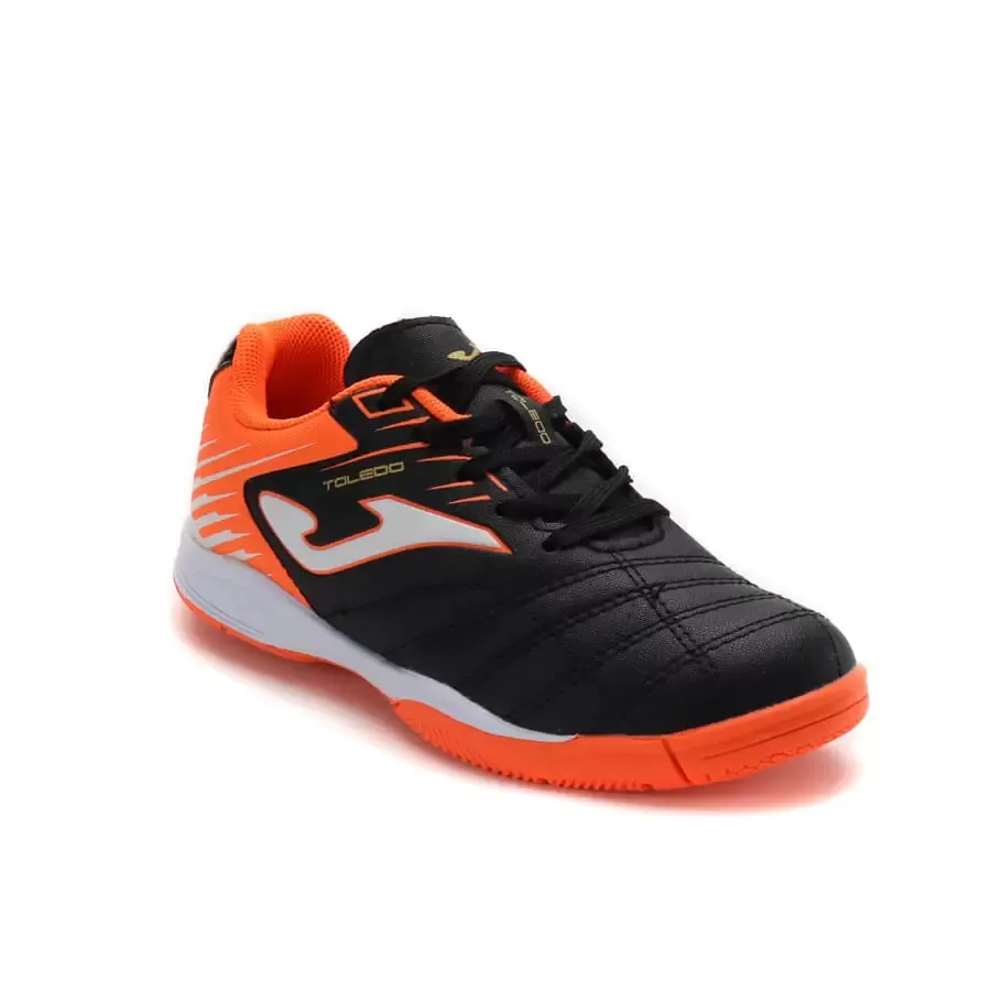 Imagen 1 de 5 de Botines Joma Toledo Jr Id V2-NEGRO/NARANJAFLUOR/BLANCO