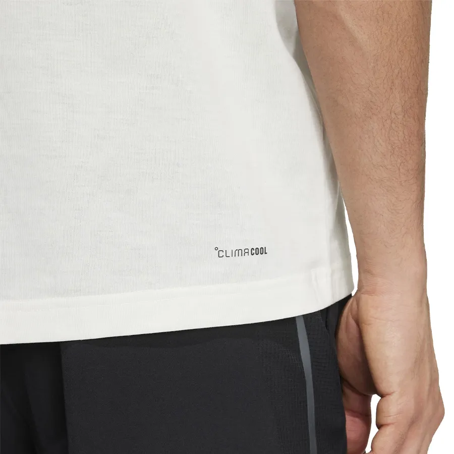 Imagen 0 de 5 de Remera adidas Graphic De Categoría Climacool-BLANCO