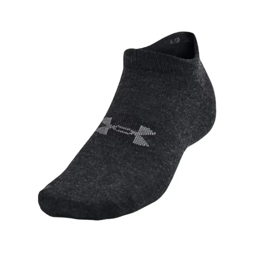 Imagen 1 de 3 de Medias Under Armour Essential No Show Pack x3-NEGRO