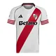 camiseta-adidas-titular-river-plate-25-26-BLANCO/ROJO