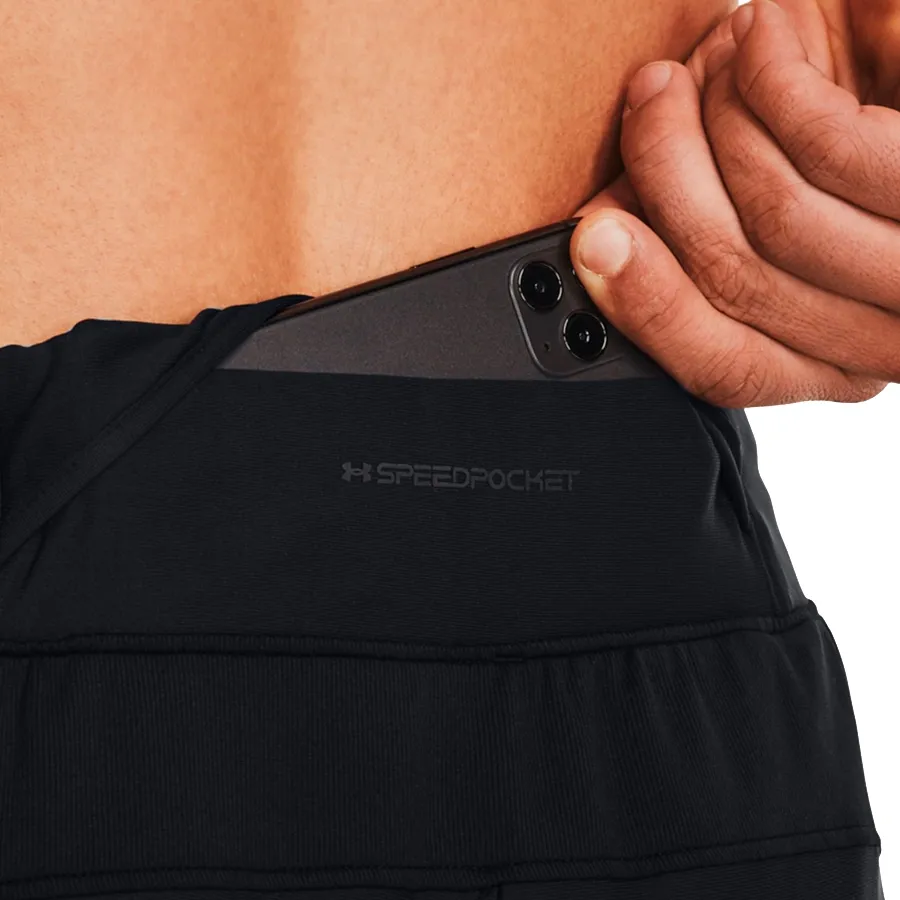 Imagen 3 de 5 de Pantalón Under Armour Qualifier Run Elite-NEGRO