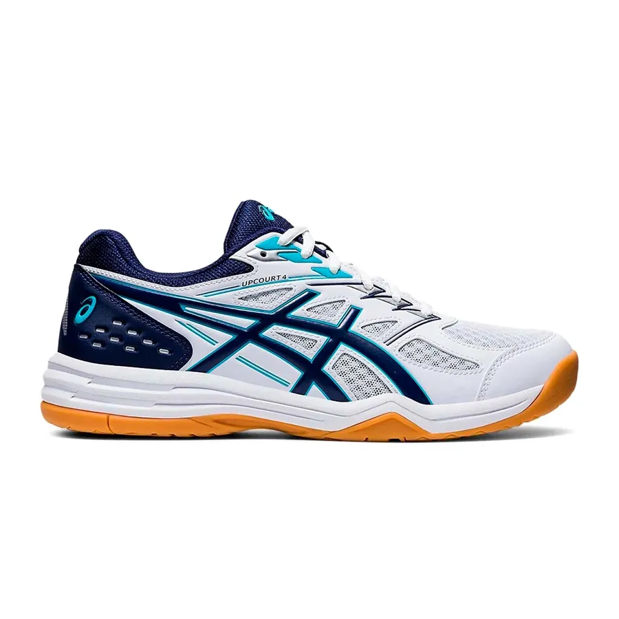 Imagen 4 de 5 de Zapatillas Asics Upcourt 4 M-BLANCO/MARINO