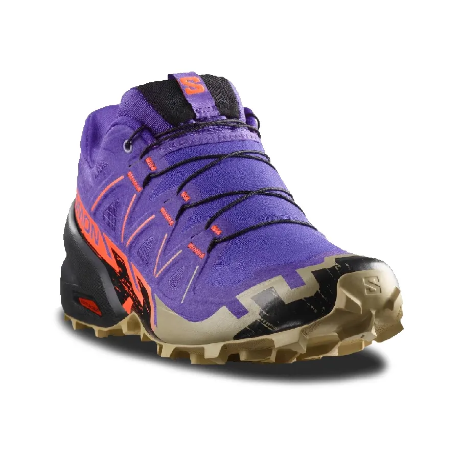 Imagen 1 de 4 de Zapatillas Salomon Speedcross 6-VIOLETA/NARANJA/NEGRO