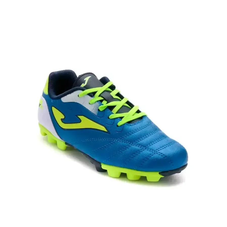 Imagen 1 de 4 de Botines Joma Toledo Campo Jr Fw-AZUL/VERDE
