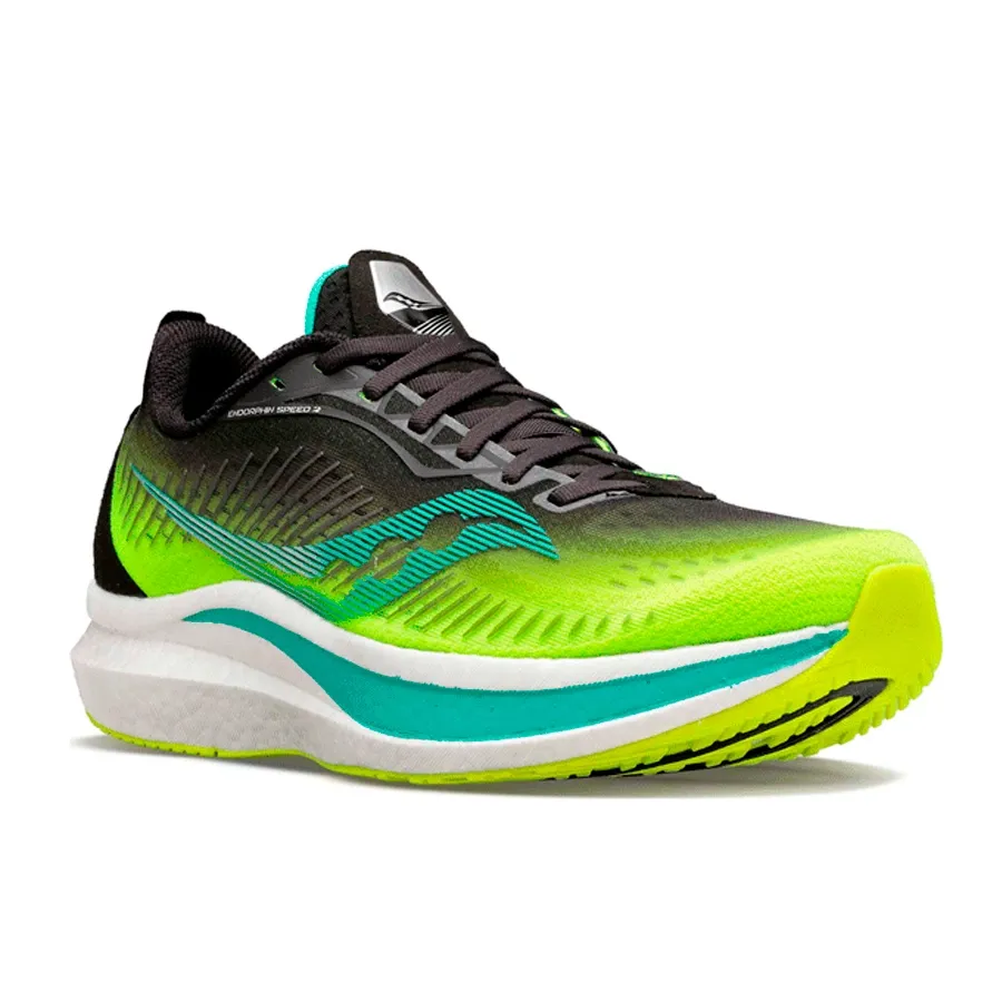Imagen 4 de 5 de Zapatillas Saucony Endorphin Speed 2-NEGRO/LIMA