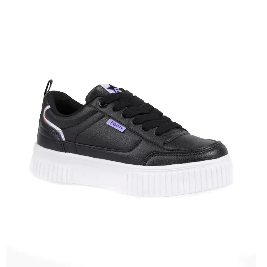 Imagen 1 de 4 de Zapatillas Footy Kicks Básic-NEGRO/BLANCO
