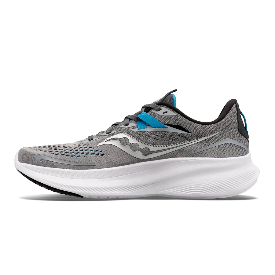 Imagen 1 de 4 de Zapatillas Saucony Ride 15-GRIS/PLATA/AZUL