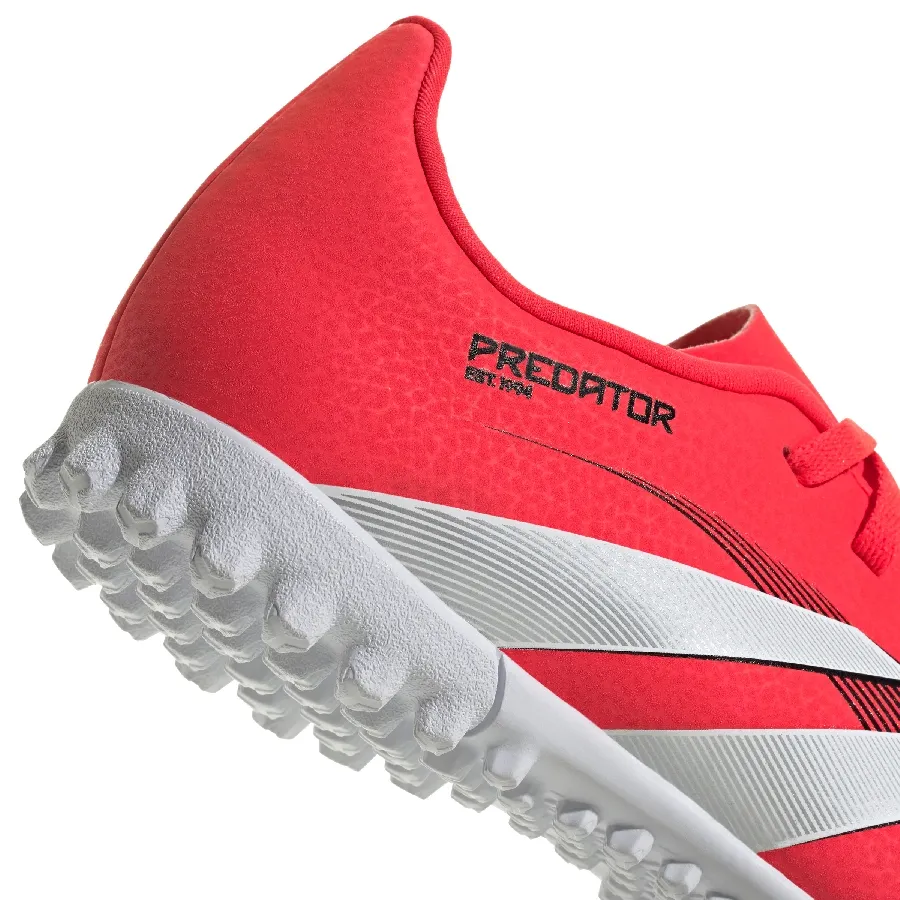 Imagen 6 de 7 de Botines adidas Predator Club Tf Junior-ROJO/BLANCO