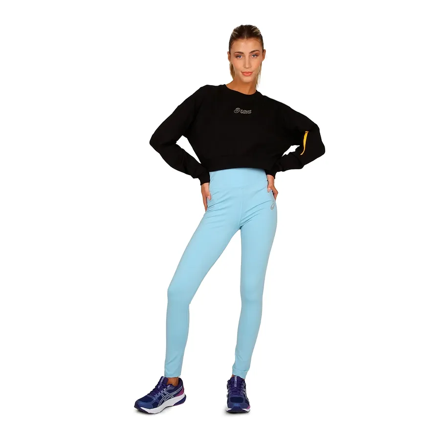 Imagen 3 de 4 de Buzo Asics Outline Aw22-NEGRO/AMARILLO