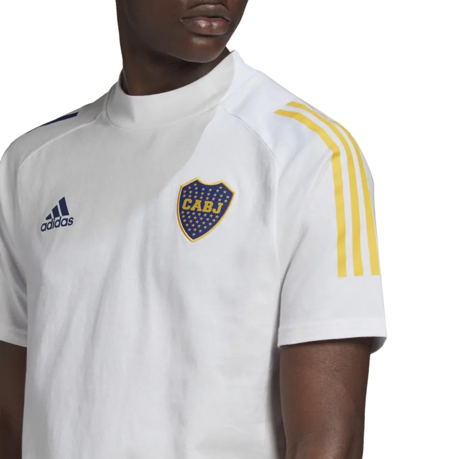 Imagen 2 de 6 de Remera adidas Boca Juniors-BLANCO/AMARILLO/AZUL