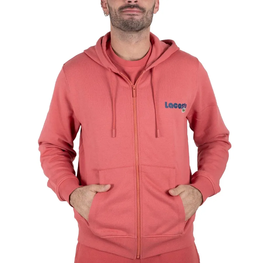 Imagen 1 de 4 de Campera Lacoste Triple Logo-CORAL