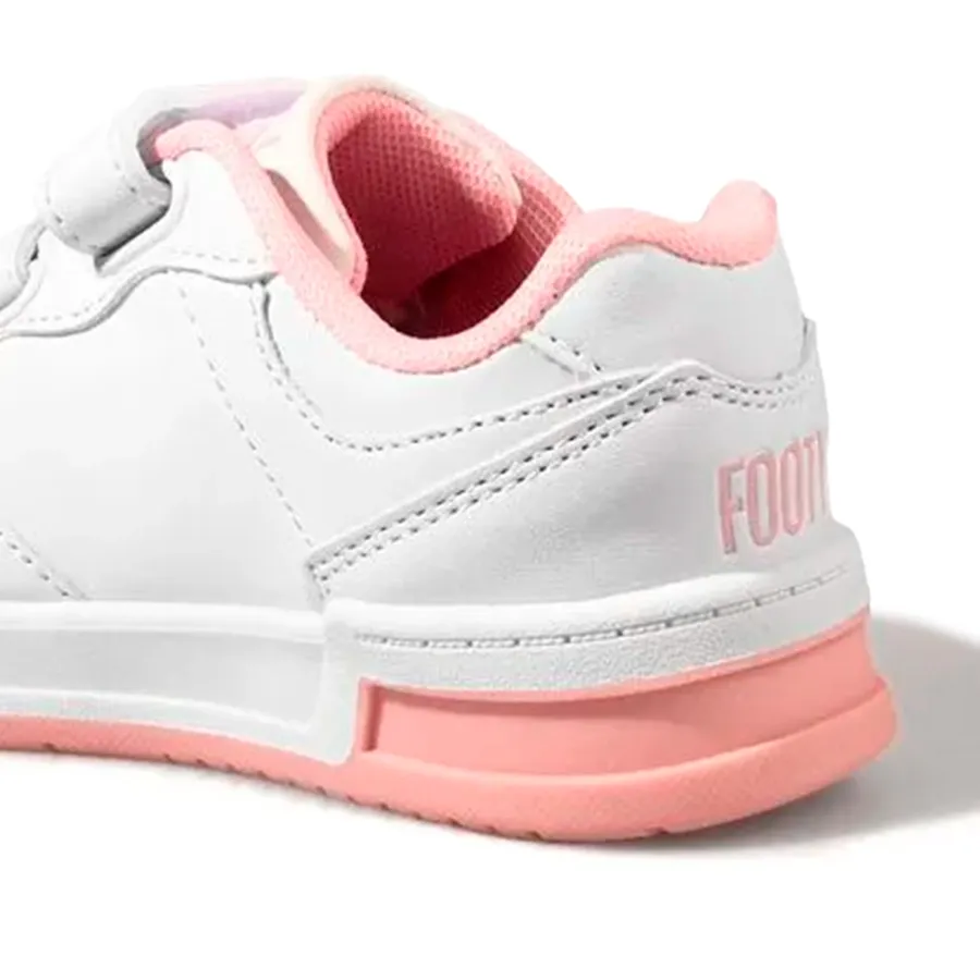 Imagen 4 de 5 de Zapatillas Footy Escolar-BLANCO/ROSA