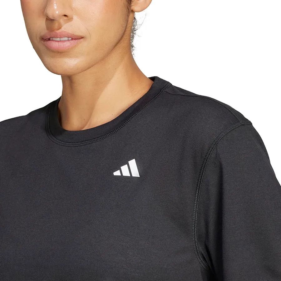 Imagen 2 de 4 de Remera adidas Entrenamiento Train Essentials Boxy-NEGRO