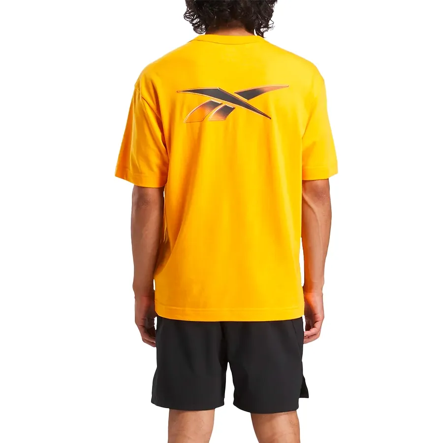 Imagen 1 de 4 de Remera Reebok Athlete Hype-AMARILLO PASTEL