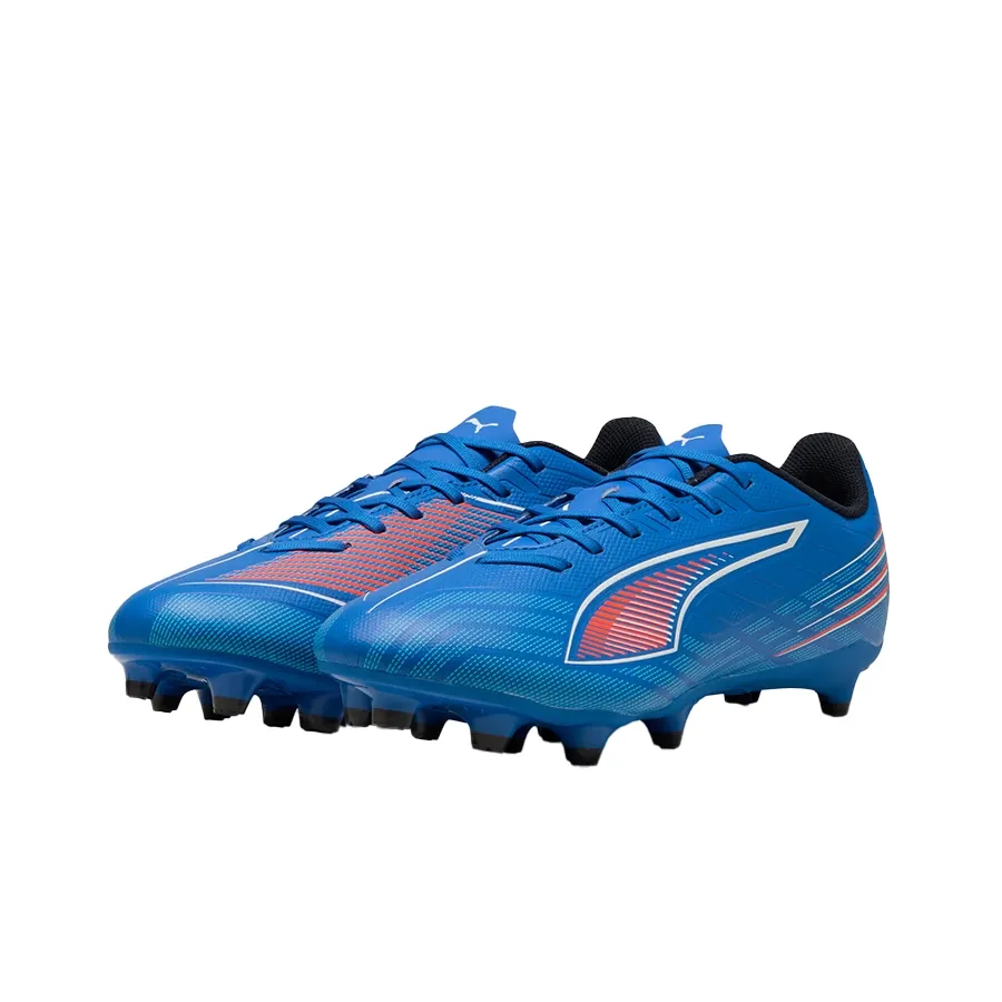 Imagen 1 de 7 de Botines Puma Ultra 6 Play-AZUL FRANCIA/ROJO